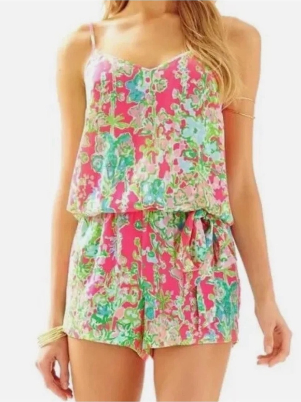 Lilly Pulitzer Deanna Romper in “Southern Charm”